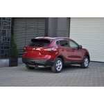 Bara de protectie spate Nissan Qashqai 17-Prezent- ARP TITANIC Negru - Chrome - imagine 5