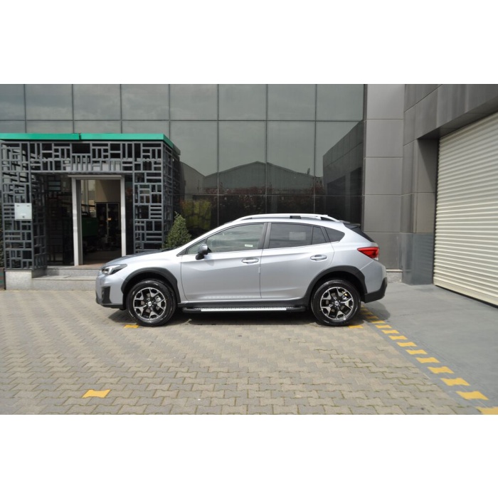 Praguri Laterale Subaru XV 18 -> - ARP Artemis Silver - imagine 9