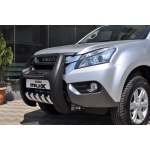 BullBar fata Isuzu MU-X 15-Prezent - ARP PASIFIC Negru - Chrome - imagine 3