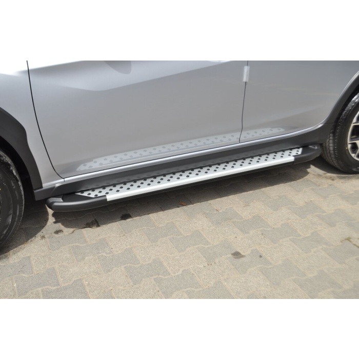 Praguri Laterale Subaru XV 18 -> - ARP Artemis Silver - imagine 7