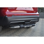 Bara de protectie spate Nissan Qashqai 17-Prezent- ARP TITANIC Negru - Chrome - imagine 3