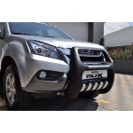 BullBar fata Isuzu MU-X 15-Prezent - ARP PASIFIC Negru - Chrome - imagine 4