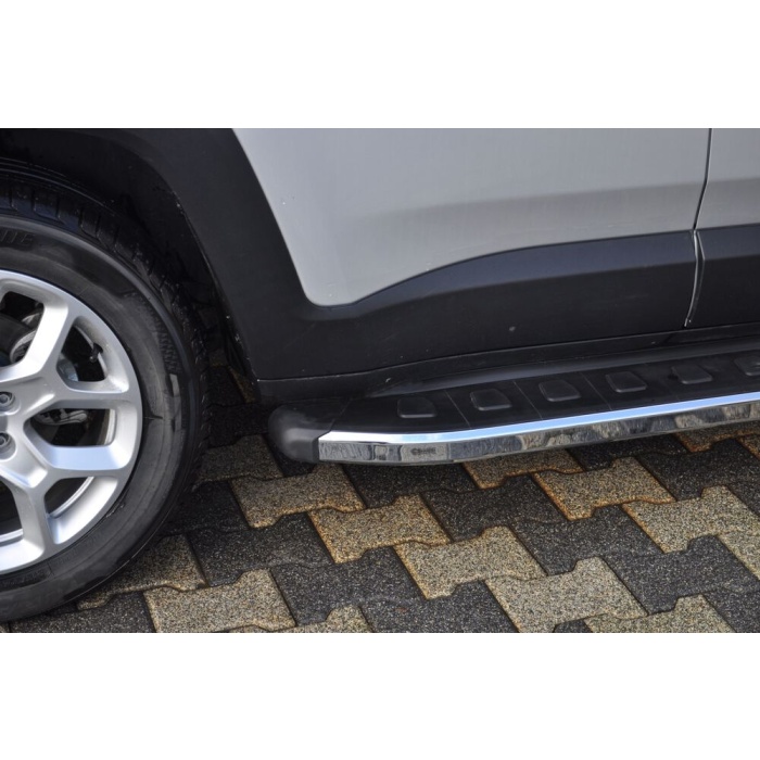 Praguri Laterale Jeep Renegade [15 ->] - ARP Newstar Chrome - imagine 8