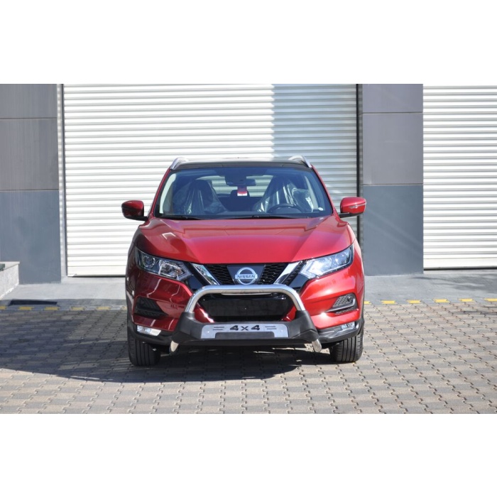 Bullbar fata Nissan QASHQAI [17-Prezent] - ARP AMAZON, Negru - Chrome - imagine 4