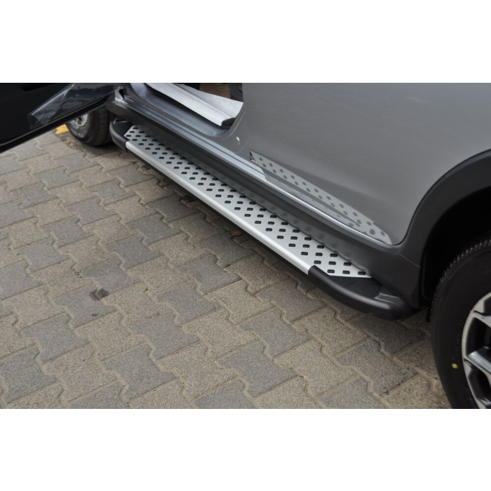 Praguri Laterale Subaru XV 18 -> - ARP Artemis Silver - imagine 11