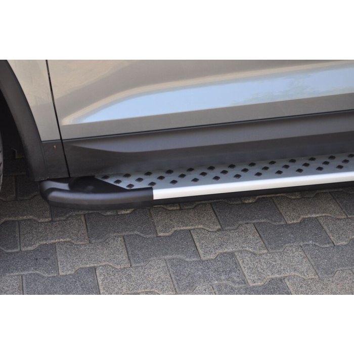 Praguri Laterale Skoda Kodiaq 17 -> - ARP Artemis Silver - imagine 8