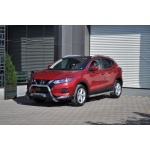 Bullbar fata Nissan QASHQAI [17-Prezent] - ARP AMAZON, Negru - Chrome - imagine 5