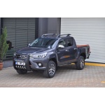 Bare Longitudinale Toyota Hilux 15-Prezent - ARP SILVER PORT, gri cu Negru