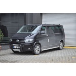 BullBar fata Volkswagen T5 LWB - SWB 04-09 ┬á- ARP WINBO, Negru - Chrome - imagine 2