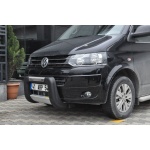 BullBar fata Volkswagen T5 LWB - SWB 04-09 ┬á- ARP WINBO, Negru - Chrome - imagine 3