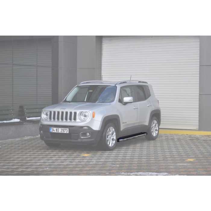 Praguri Laterale Jeep Renegade [15 ->] - ARP Newstar Chrome - imagine 9