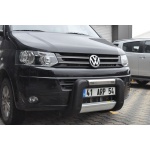 BullBar fata Volkswagen T5 LWB - SWB 04-09 ┬á- ARP WINBO, Negru - Chrome