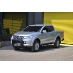 BullBar fata Mitsubishi L200 Triton 15-Prezent - ARP ATLAS, Negru - Chrome - imagine 5