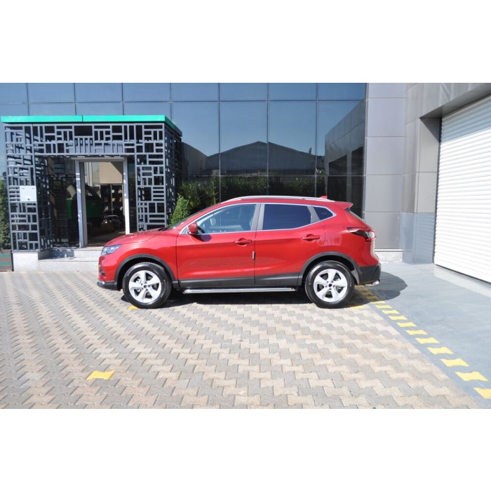 Praguri laterale Nissan Qashqai 17-Prezent - ARP SPORT Chrome - imagine 2