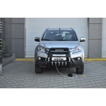 BullBar fata Isuzu MU-X 15-Prezent ┬á- ARP TWEN,Negru - Chrome - imagine 3