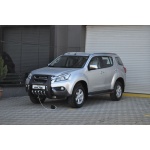 BullBar fata Isuzu MU-X 15-Prezent ┬á- ARP TWEN,Negru - Chrome - imagine 4