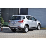Bara de protectie spate Isuzu MU-X 15-Prezent- ARP TITANIC Negru - Chrome - imagine 5