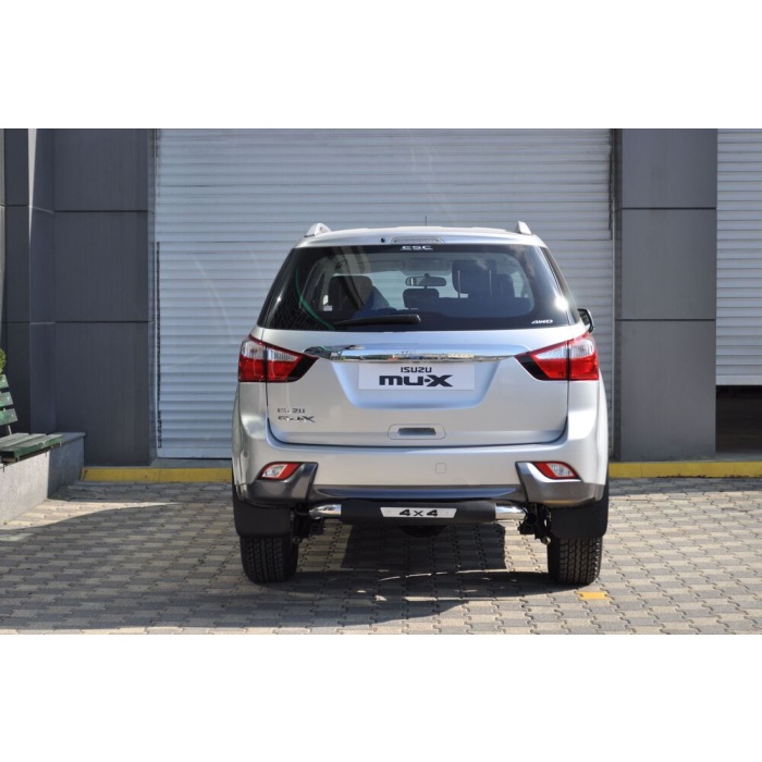 Bara de protectie spate Isuzu MU-X 15-Prezent- ARP TITANIC Negru - Chrome - imagine 4