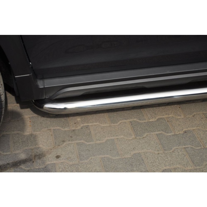 Praguri laterale Dacia Duster 2 2018+ - ARP SPORT Chrome - imagine 3