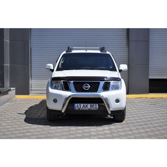 Bullbar fata Nissan NAVARA [10-14] - ARP DINAMIC, Chrome - imagine 2