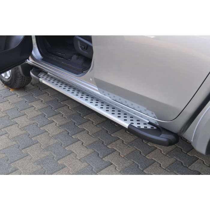 Praguri Laterale Mitsubishi L200 Triton 15 -> - ARP Artemis Silver - imagine 10
