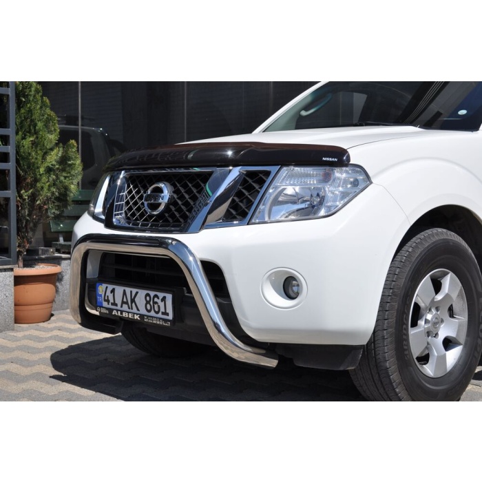 Bullbar fata Nissan NAVARA [10-14] - ARP DINAMIC, Chrome - imagine 5