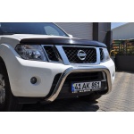 Bullbar fata Nissan NAVARA [10-14] - ARP DINAMIC, Chrome - imagine 4