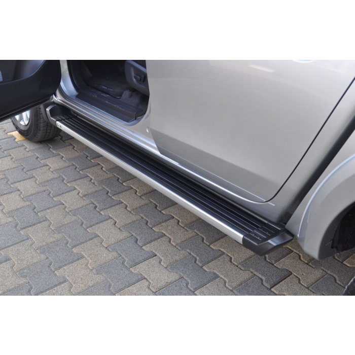 Praguri Laterale Mitsubishi L200 Triton 15 -> - ARP Ronesans Black - imagine 3