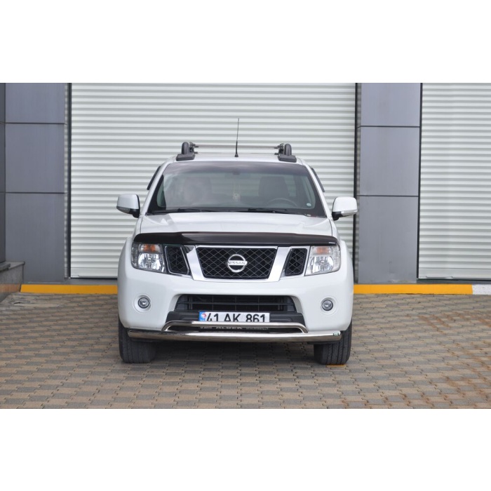 Bara protectie fata Nissan Navara 10-14 - ARP ARROW, Chrome - imagine 3