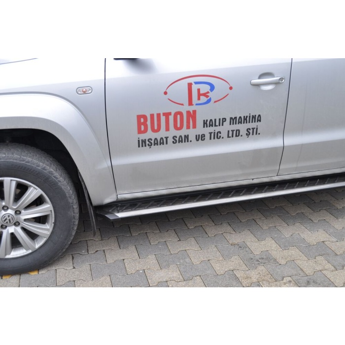 Praguri Laterale Volkswagen Amarok 10-15- ARP Northstar Chrome - imagine 7