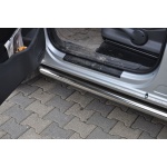 Praguri laterale Volkswagen Amarok 10-15 - ARP SPORT Chrome - imagine 2