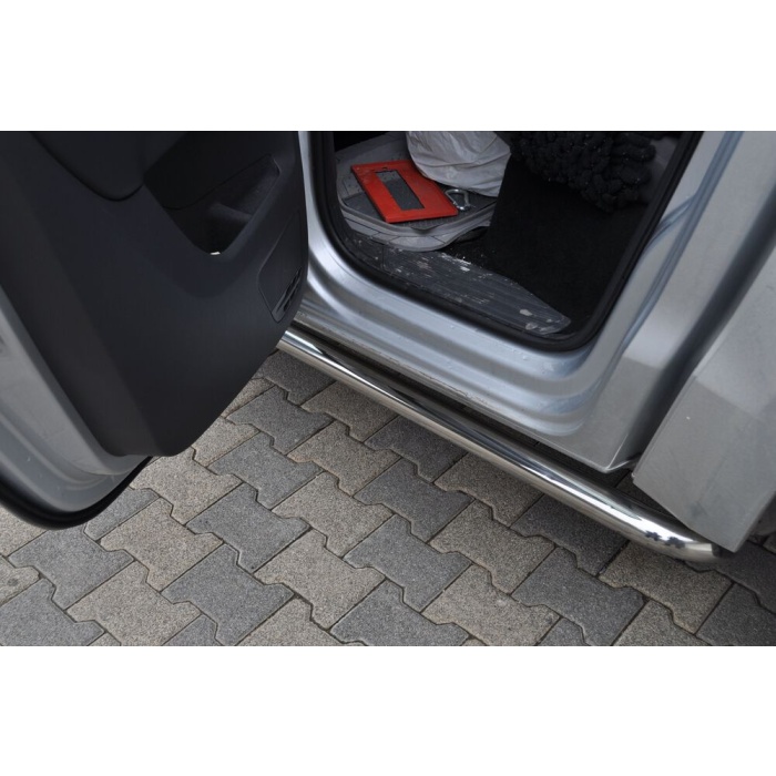 Praguri laterale Volkswagen Amarok 10-15 - ARP SPORT Chrome - imagine 6