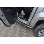 Praguri laterale Volkswagen Amarok 10-15 - ARP SPORT Chrome - imagine 7