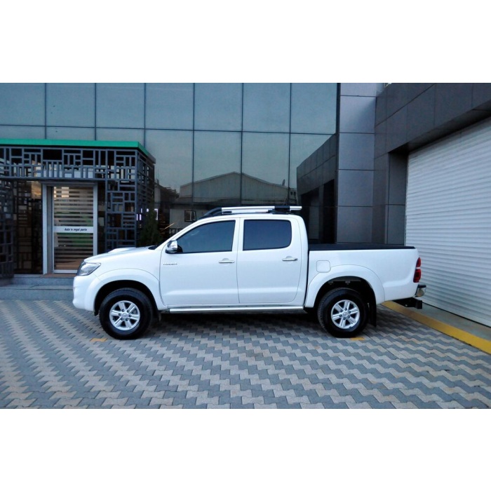 Bare Longitudinale Toyota Hilux Vigo 12-14- ARP SILVER PORT, gri cu Negru - imagine 3