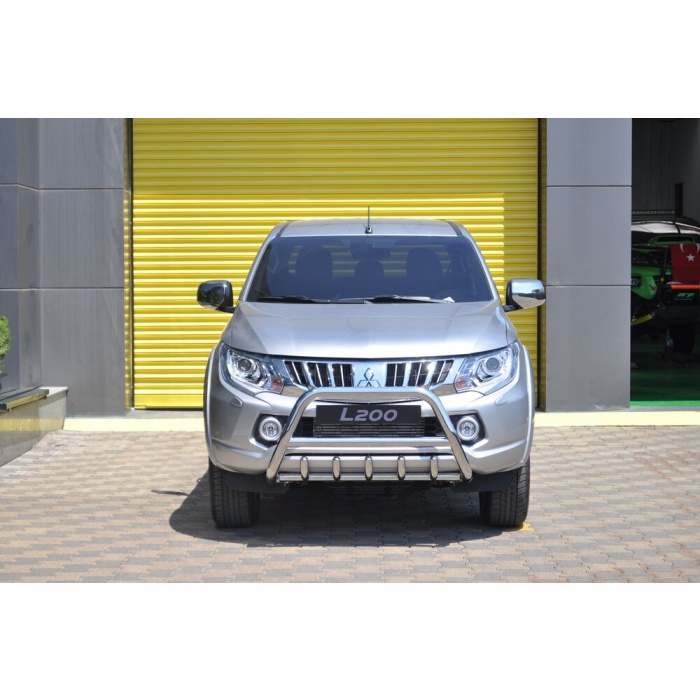 Bullbar fata Mitsubishi L200 TRITON [15-Prezent] - ARP INFORM, Chrome - imagine 2