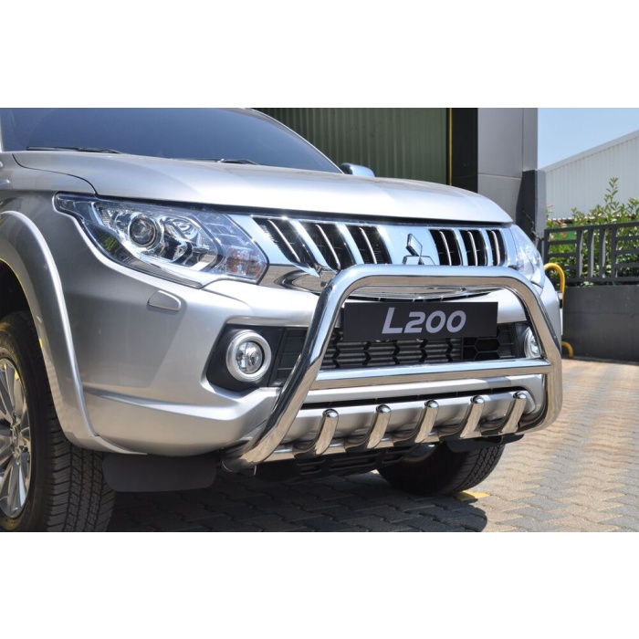 Bullbar fata Mitsubishi L200 TRITON [15-Prezent] - ARP INFORM, Chrome - imagine 4