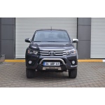 Bullbar fata Toyota HILUX [15-Prezent] - ARP AMAZON, Negru - Chrome - imagine 4