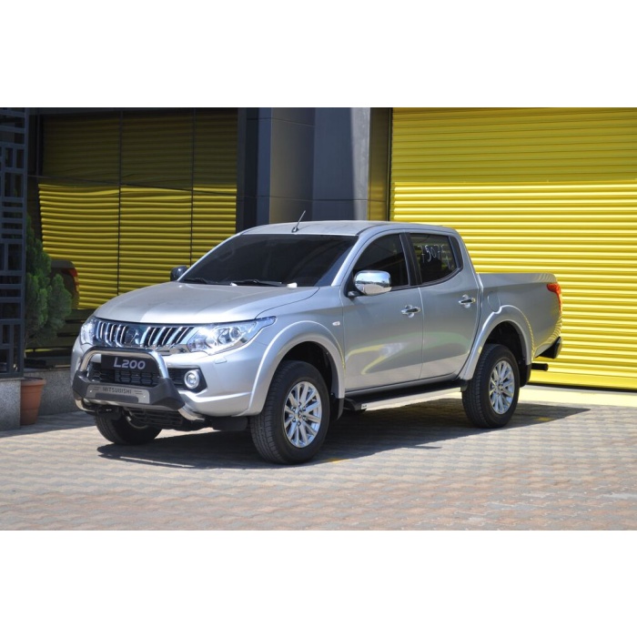 Bullbar fata Mitsubishi L200 TRITON [15-Prezent] - ARP AMAZON, Negru - Chrome - imagine 2