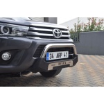 Bullbar fata Toyota HILUX [15-Prezent] - ARP AMAZON, Negru - Chrome - imagine 2