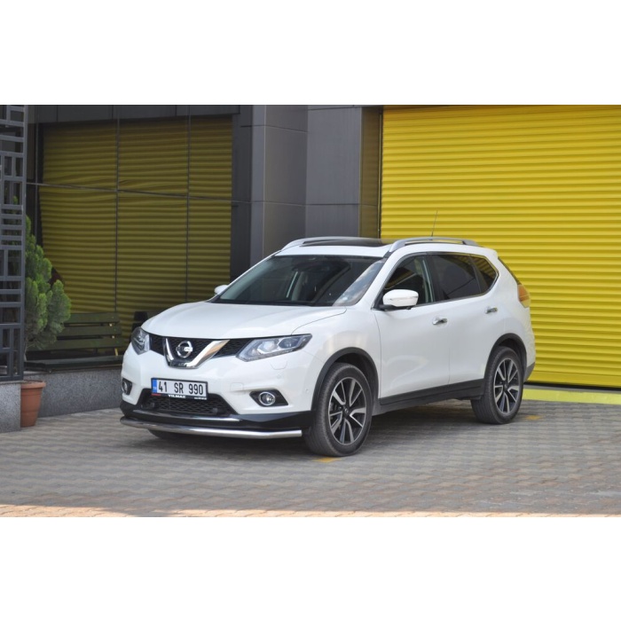 Bara protectie fata Nissan X-Trail 14-Prezent ┬á- ARP TETRI, Chrome - imagine 4