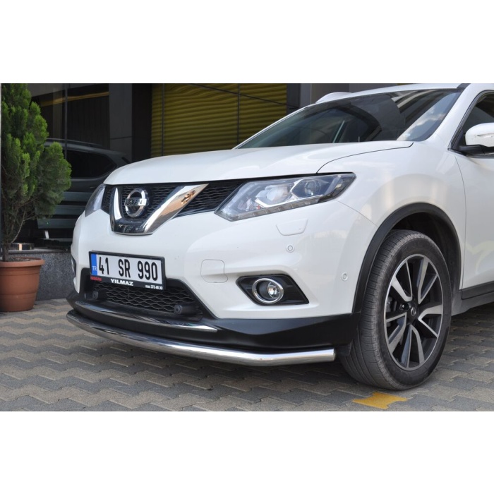 Bara protectie fata Nissan X-Trail 14-Prezent ┬á- ARP TETRI, Chrome - imagine 5