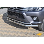 Bara protectie fata Toyota Hilux 15-Prezent - ARP ARROW, Chrome - imagine 5