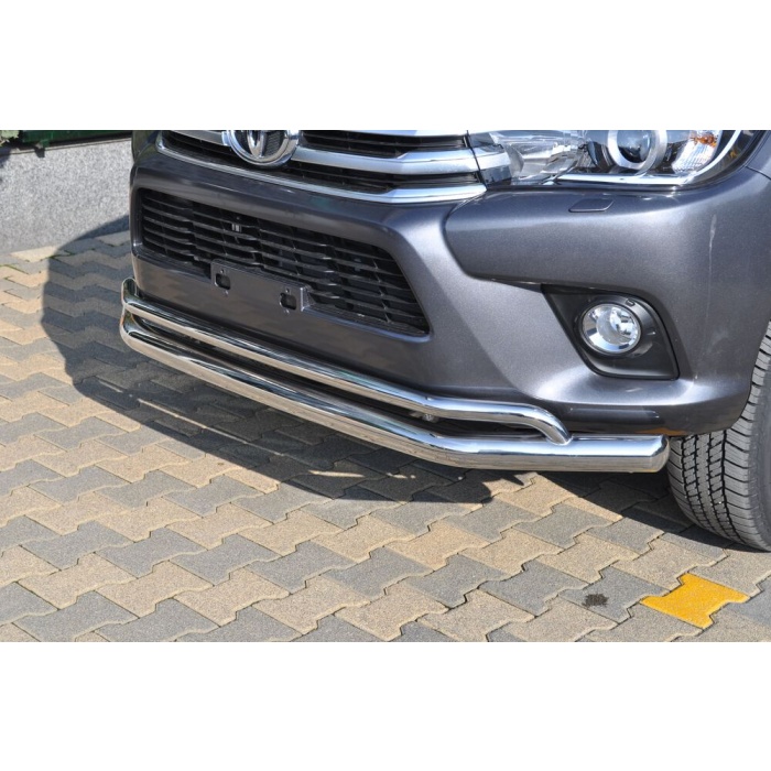 Bara protectie fata Toyota Hilux 15-Prezent - ARP ARROW, Chrome - imagine 5