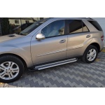 Praguri Laterale Mercedes W164 ML 06-11 - ARP Artemis Silver - imagine 8