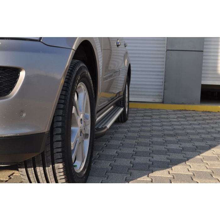 Praguri Laterale Mercedes W164 ML 06-11 - ARP Artemis Silver - imagine 19