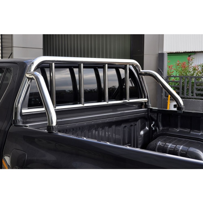 Rollbar Toyota Hilux 15-Prezent din otel inoxidabil - ARP SEAMAN, chrome - imagine 6
