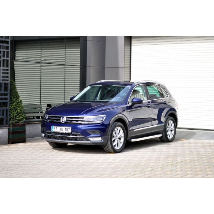 Praguri Laterale Volkswagen Tiguan [16 ->] - ARP Newstar Chrome - imagine 5