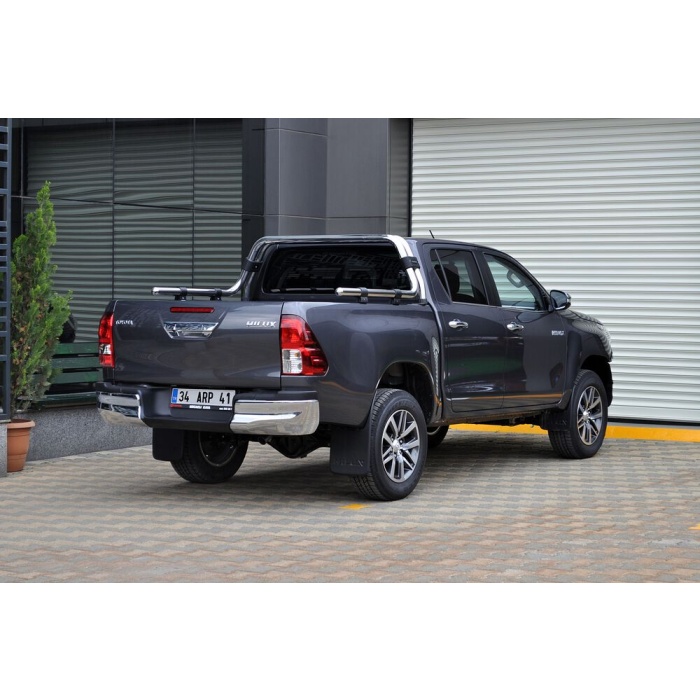 Rollbar Toyota Hilux 15-Prezent din otel inoxidabil - ARP AHTAPOT, chrome - imagine 6