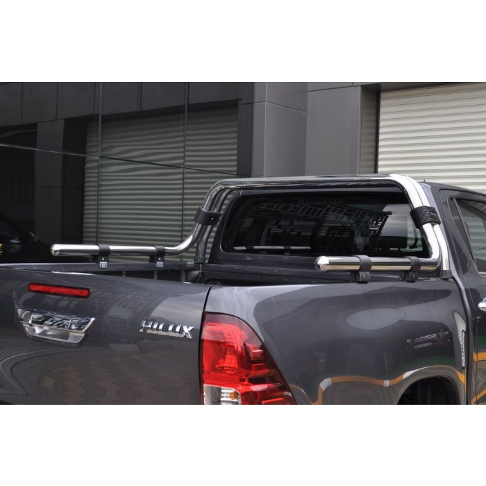 Rollbar Toyota Hilux 15-Prezent din otel inoxidabil - ARP AHTAPOT, chrome - imagine 3