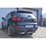 Bara de protectie spate Renault Kadjar 15-Prezent- ARP TITANIC Negru - Chrome - imagine 5